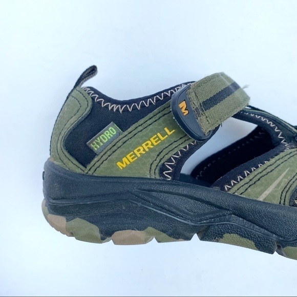 Merrell Big Kid Hydro Green Sandal US 13M - Picture 10 of 13
